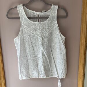 Lucky Brand Eyelet Top